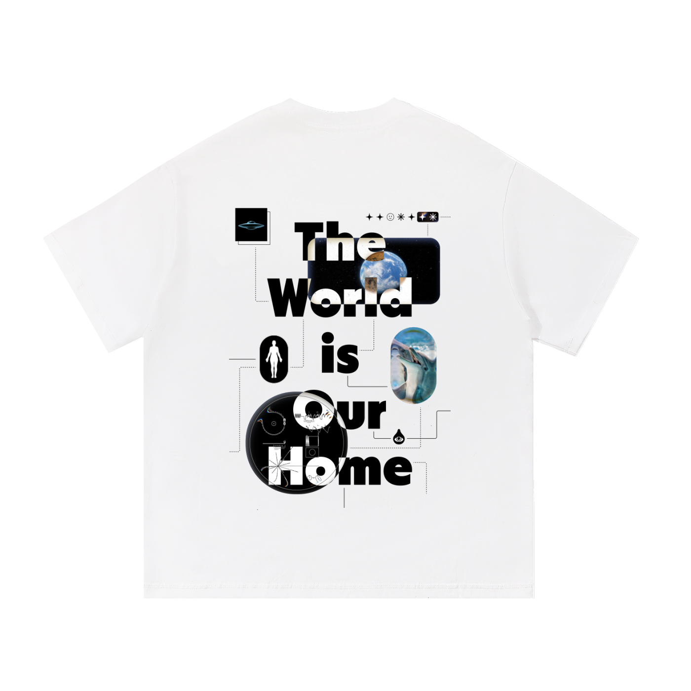 'Our Home' T-Shirt- White