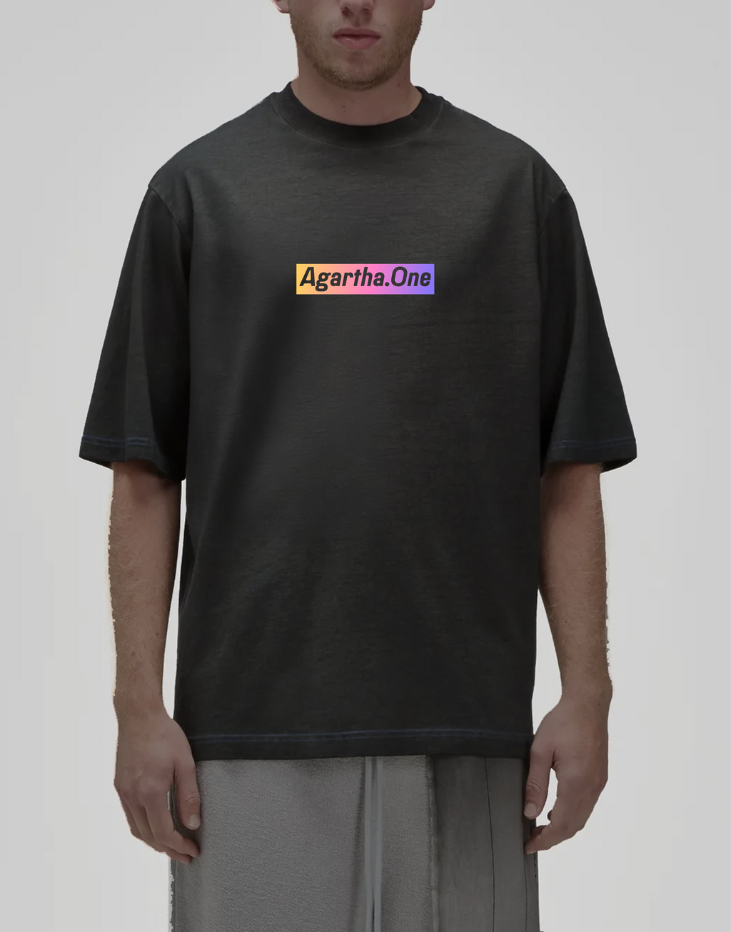 'The Middle Path' T-Shirt - Black