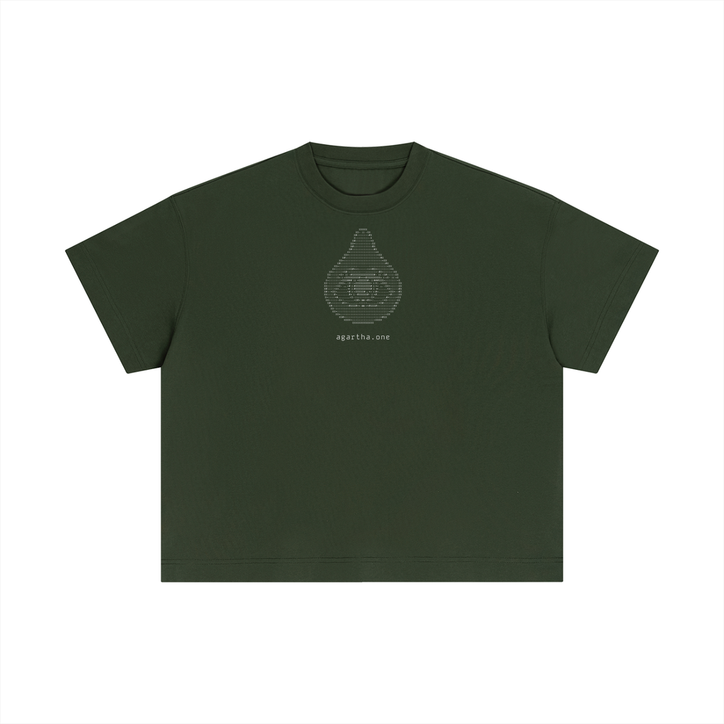'The Future' T-Shirt - Green (Boxy Cut)