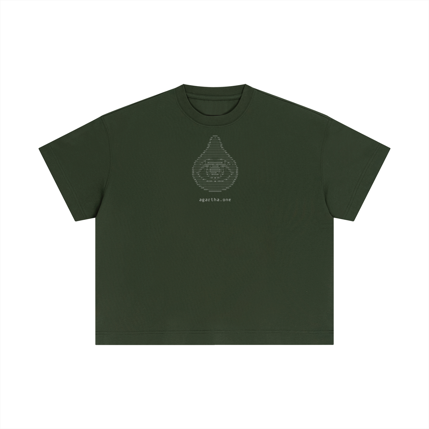 'The Future' T-Shirt - Green (Boxy Cut)