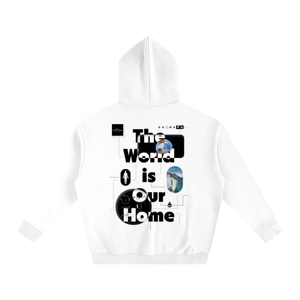 'Our Home' Hoodie - White